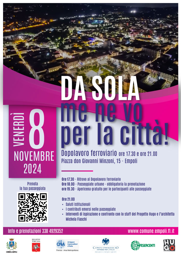 Donne al centro 2024 - Da sola me ne vo per la città